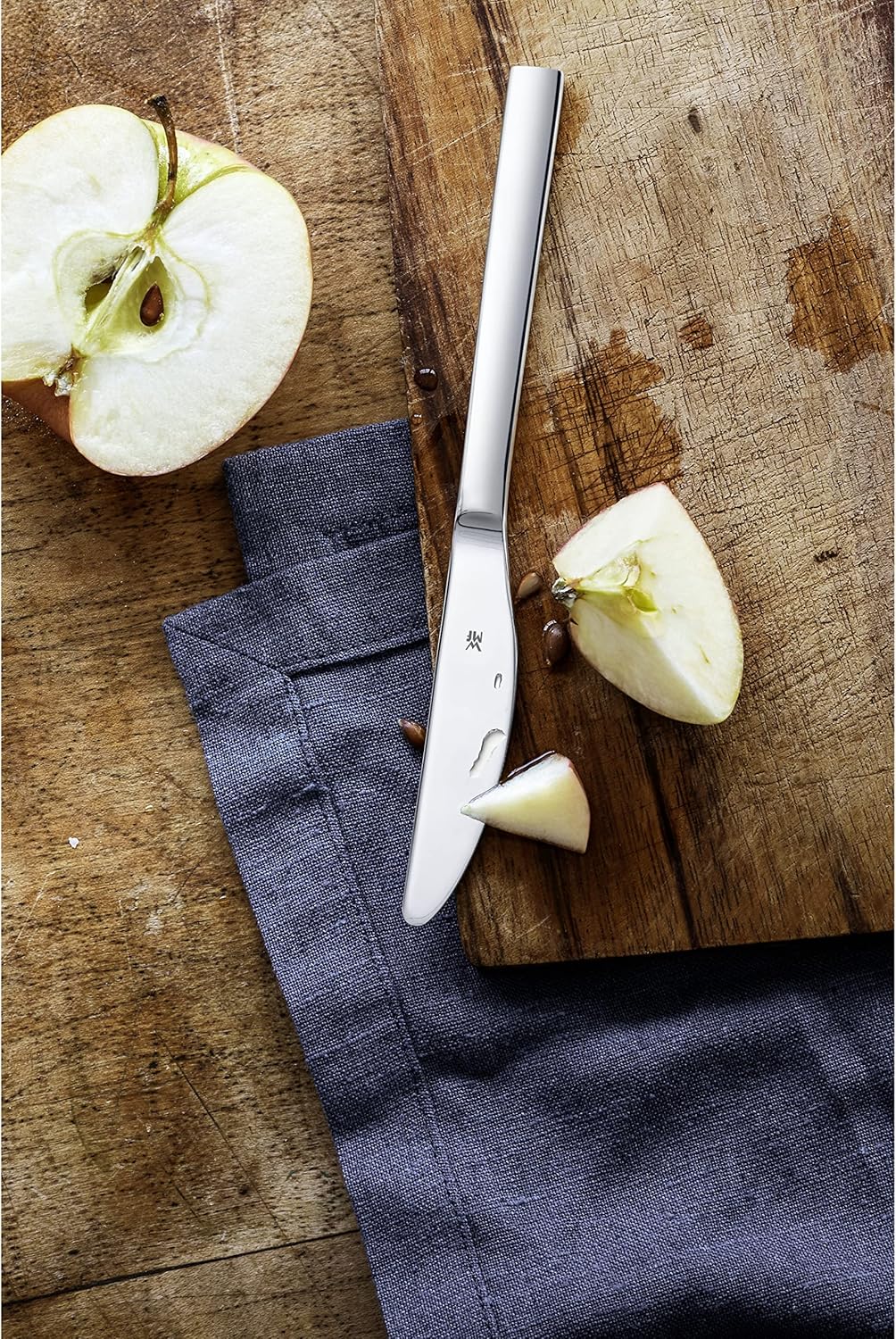 WMF 1291676042 Fruit Knife-Set 2-Piece Nuova Cromargan Stainless Steel 18/10 Polished Silver 19.7 x 3.8 x 2 cm