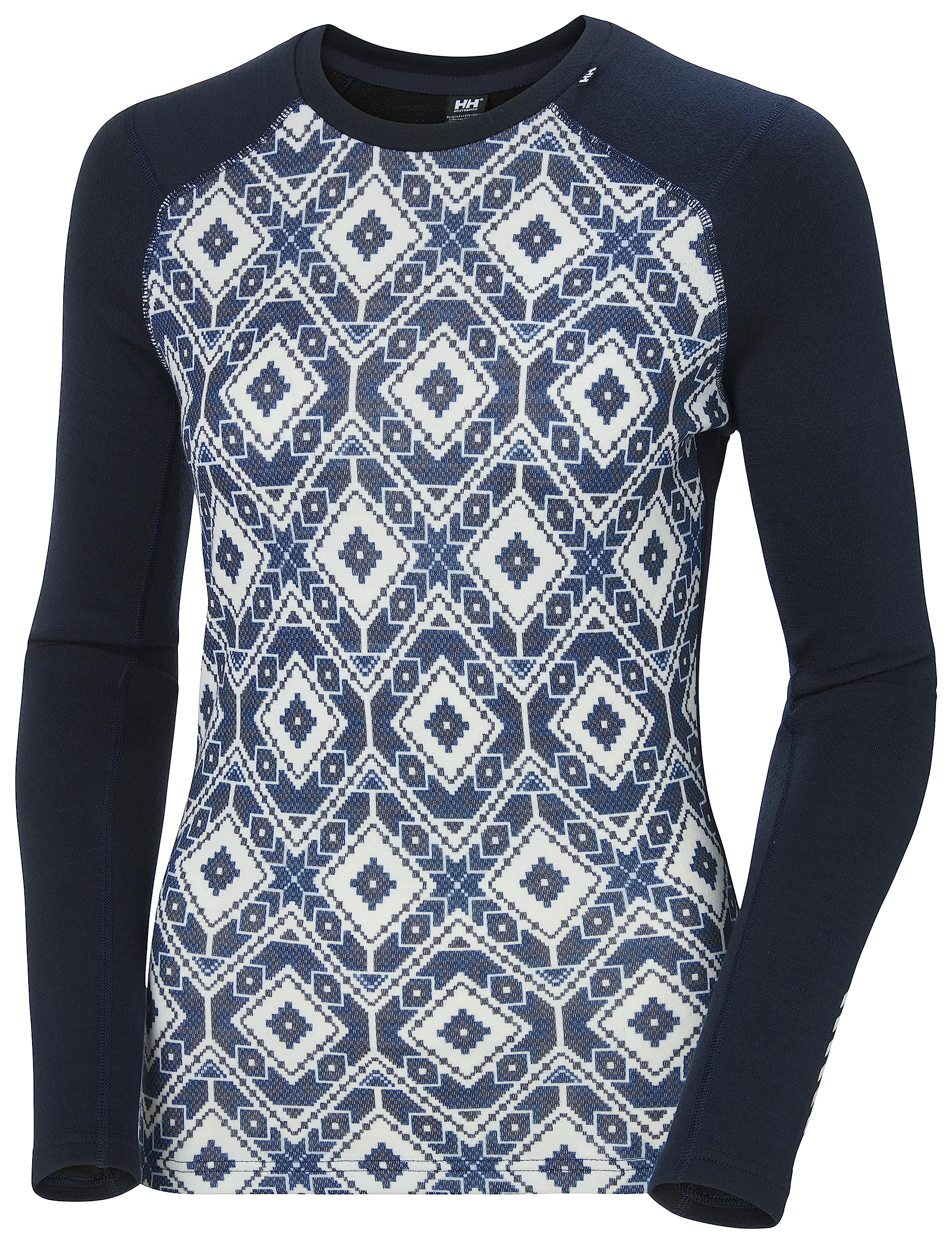 Helly Hansen Women's W Lifa Merino Midw Gra Crew, Navy, XL