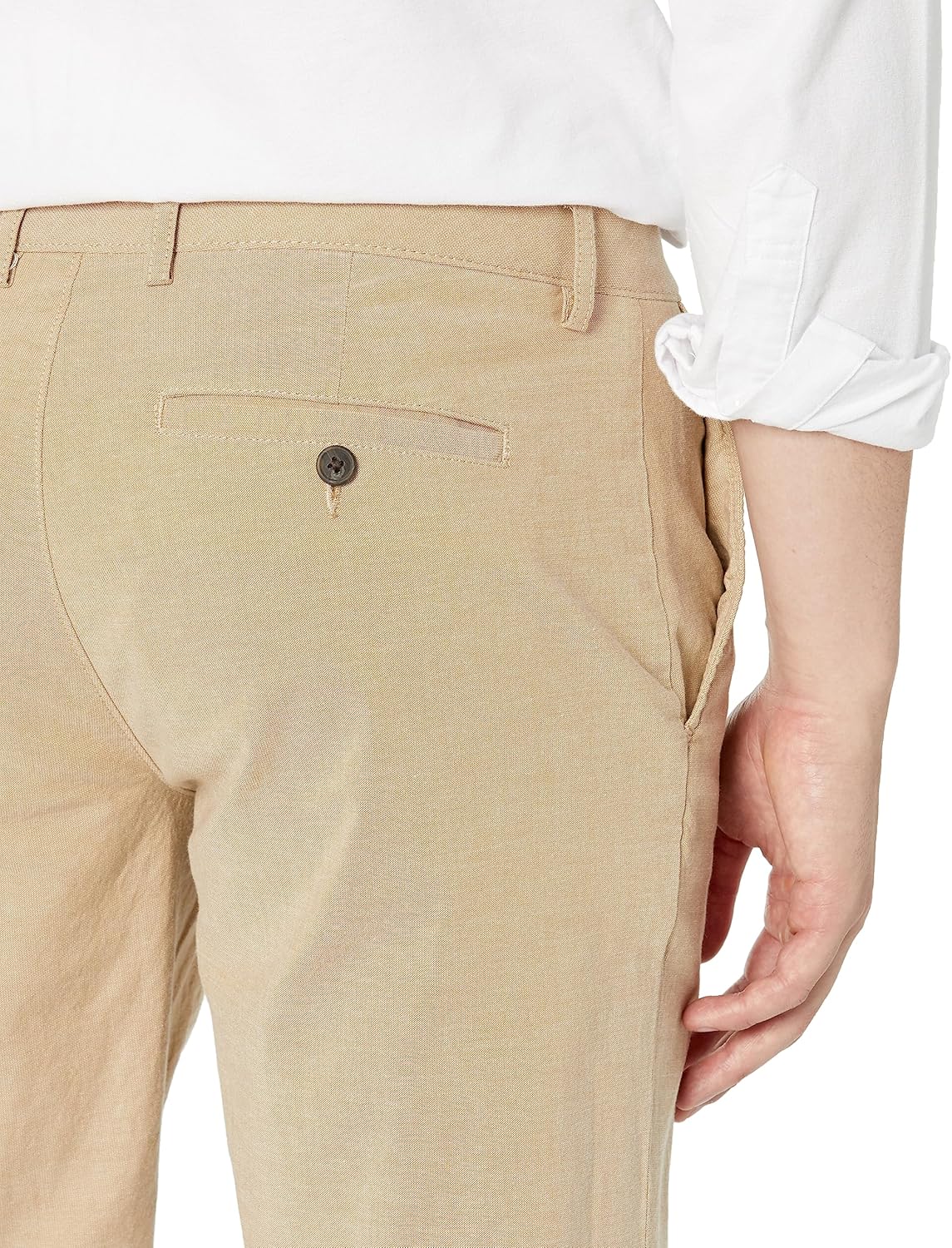 Amazon Essentials Men's Slim-Fit 11" Lightweight Comfort Stretch Oxford Shorts - Image 3