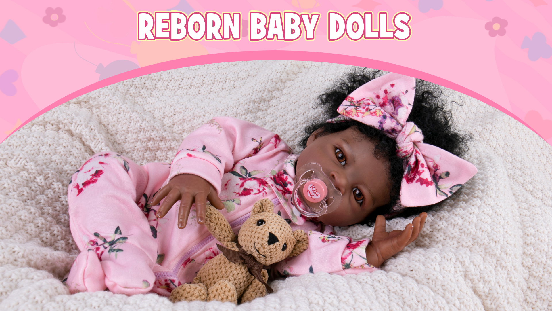 Amazon.com: Aori Reborn Baby Dolls Black - 20-Inch Lifelike Black
