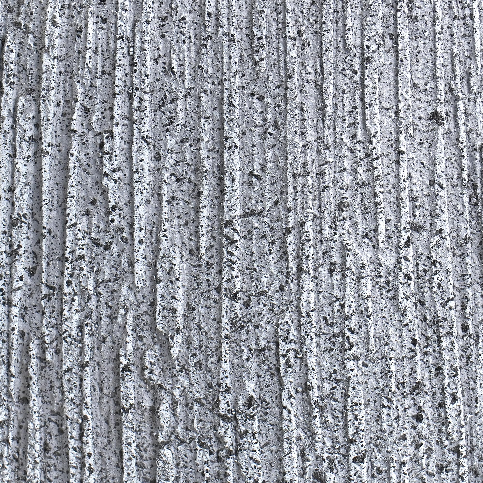 Beliani Gartenbrunnen Wasserspiel mit LED-Licht aus Kunstharz grau Cascata