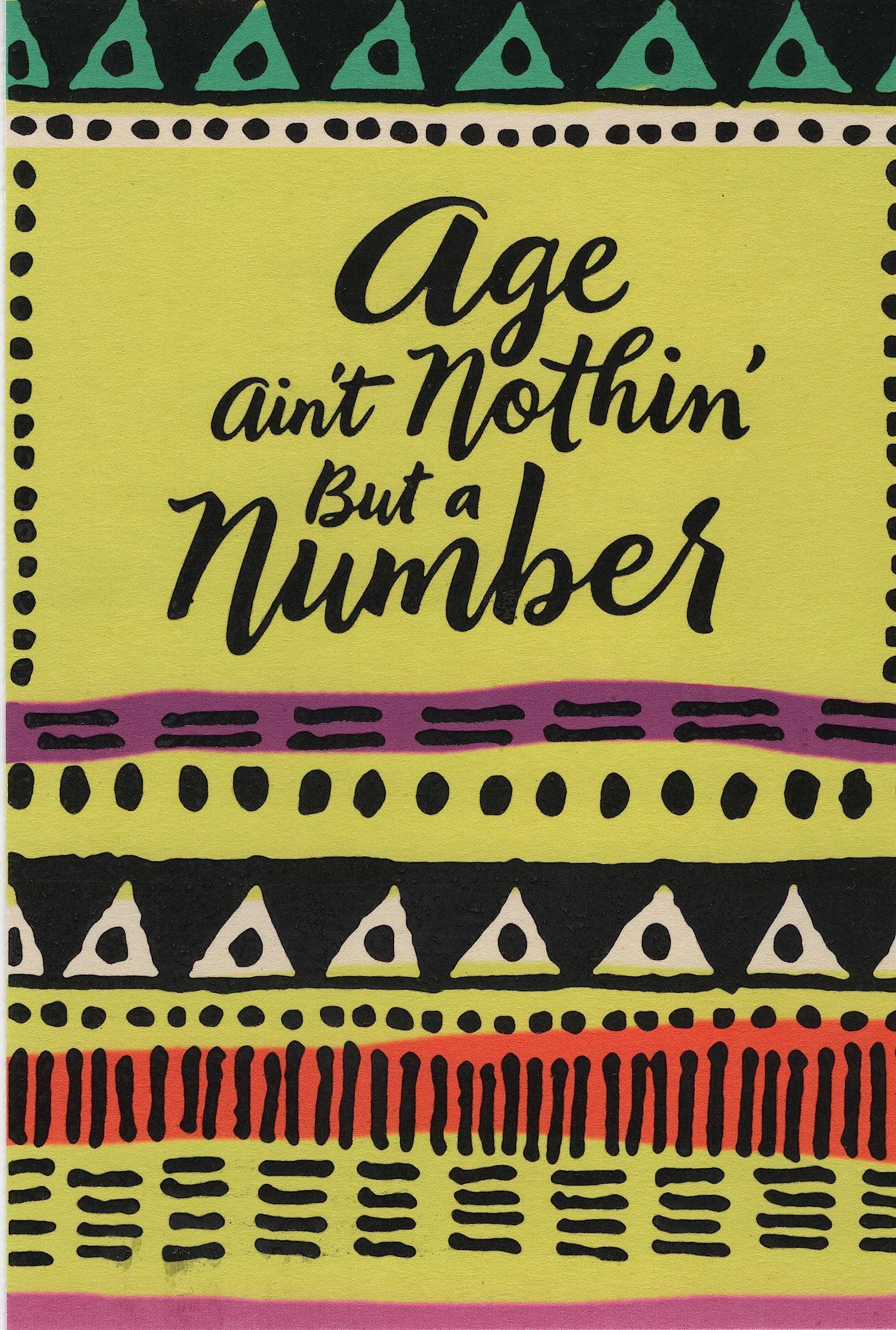 Amazon.com : Age Ain't Nothin' But a Number Happy Birthday