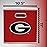 Franklin Sports unisex NCAA Georgia Bulldogs Storage Bin, Team Specific, One Size US