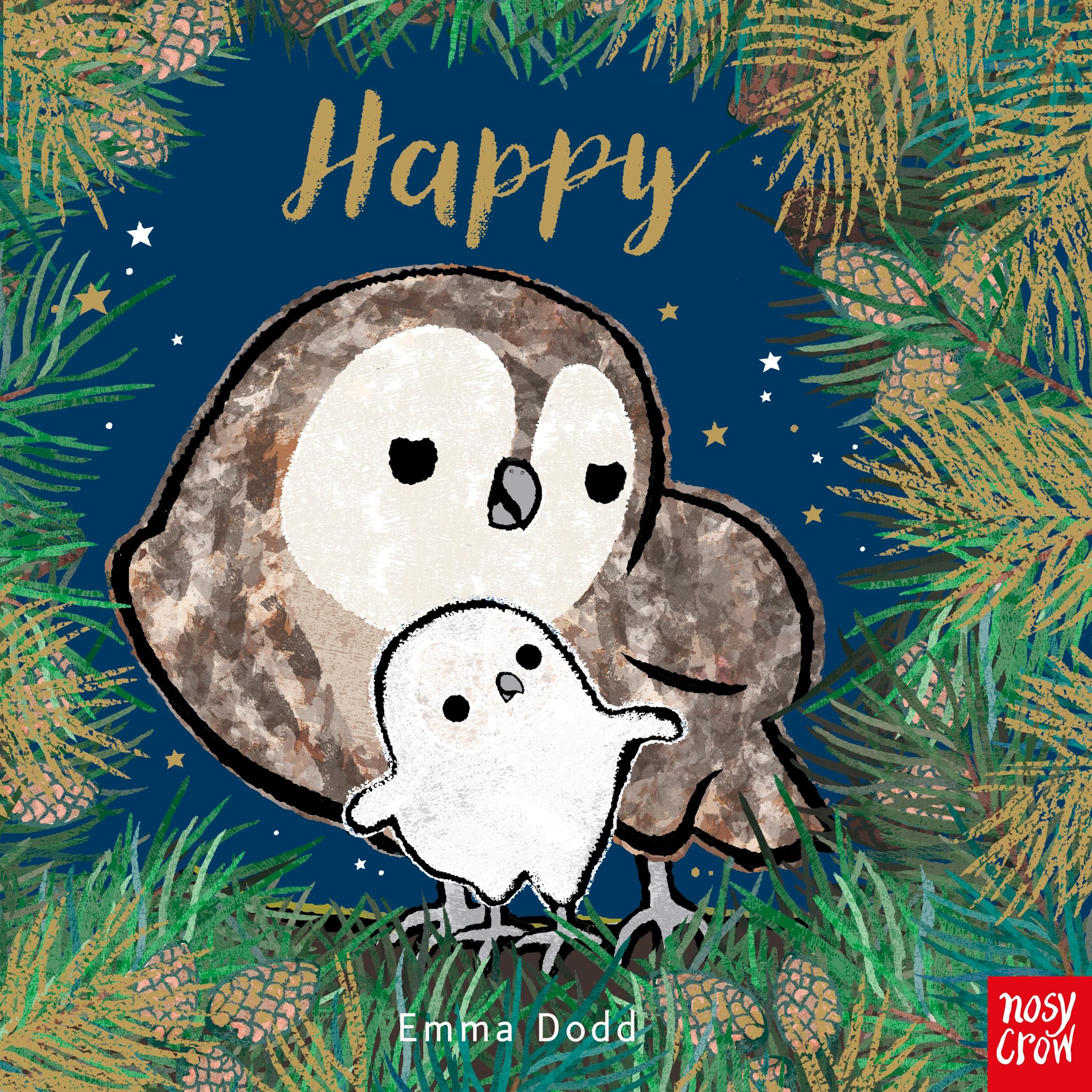 Happy Emma Dodd Animal Series by Emma Dodd Board Book for Young Children