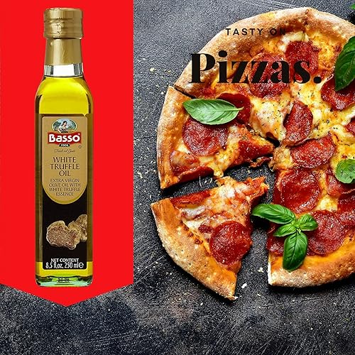 Miniatura 7 de Paquete de 6, aceite de trufa blanca, tamaño grande de 8.5 oz (8.5 fl oz), alto concentrado, ideal para pasta, pizza, risotto o cualquiera de tus