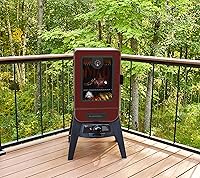 Vista 2 de Pit Boss Ahumador vertical de gas serie 2, tono martillo rojo