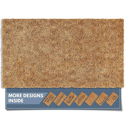 Barnyard Designs Doormat Welcome Mat for Outdoors, Large Front Door