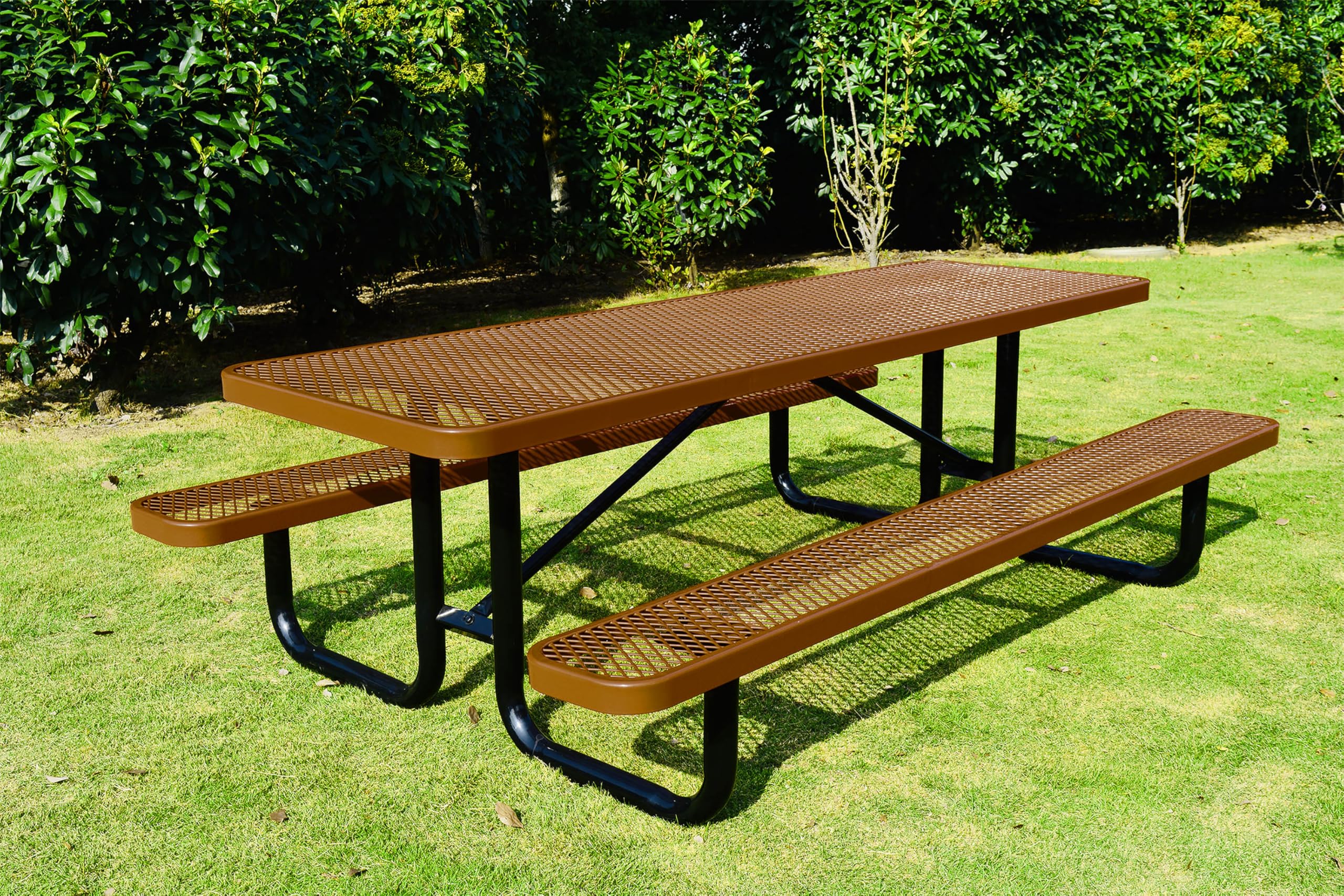 Amazon.com: LifeYard Heavy Duty 8' Rectangular Metal Picnic Table