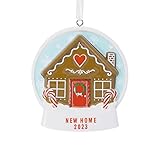 Hallmark Gingerbread House New Home 2023 Christmas Ornament, Premium Ceramic
