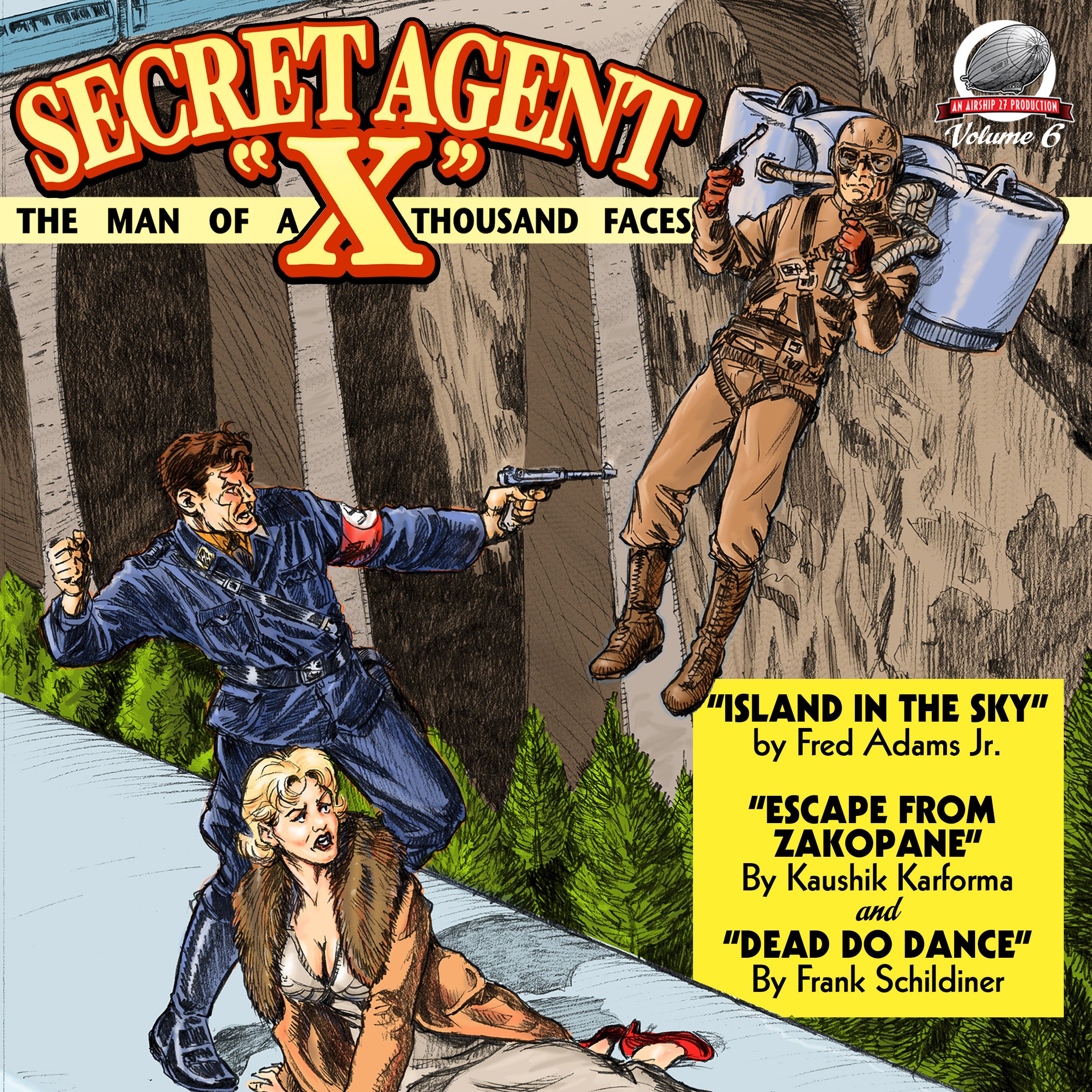 Cover art for Secret Agent X