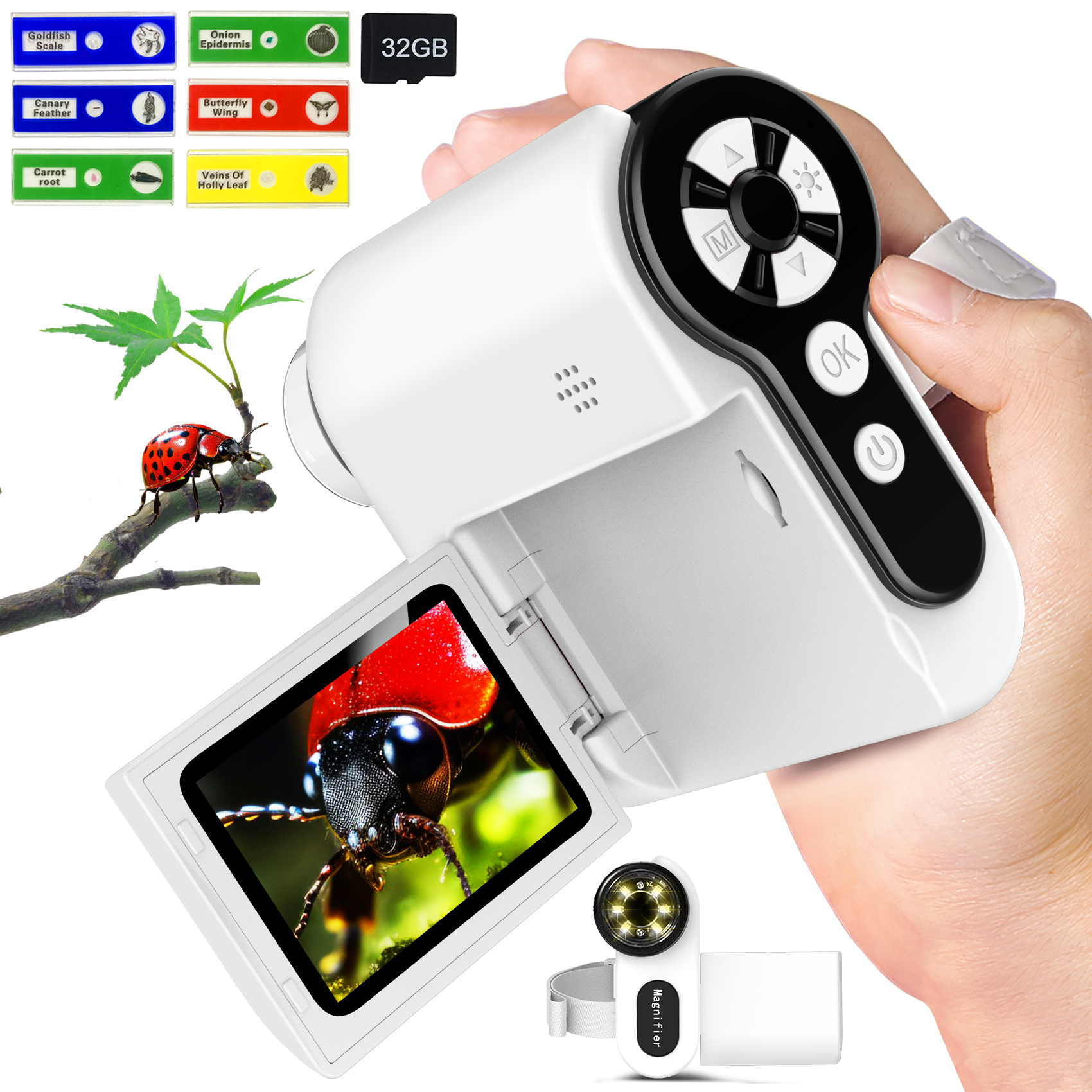 Mini Scopes For Kids Science Kits For Kids Age 8-12 Kids