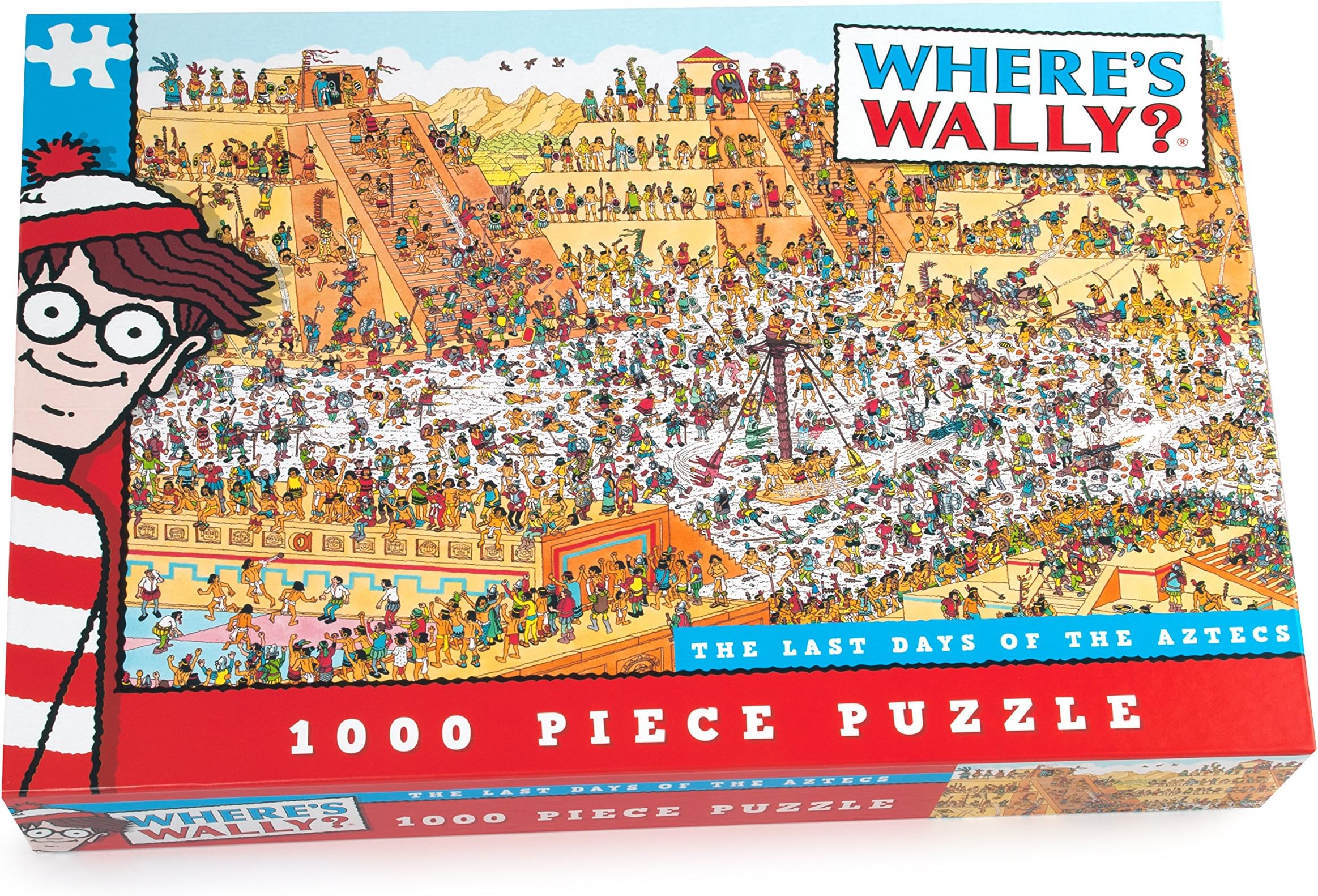 Where’s Wally The Last Day of The Aztecs Puzzle (1000-Piece)