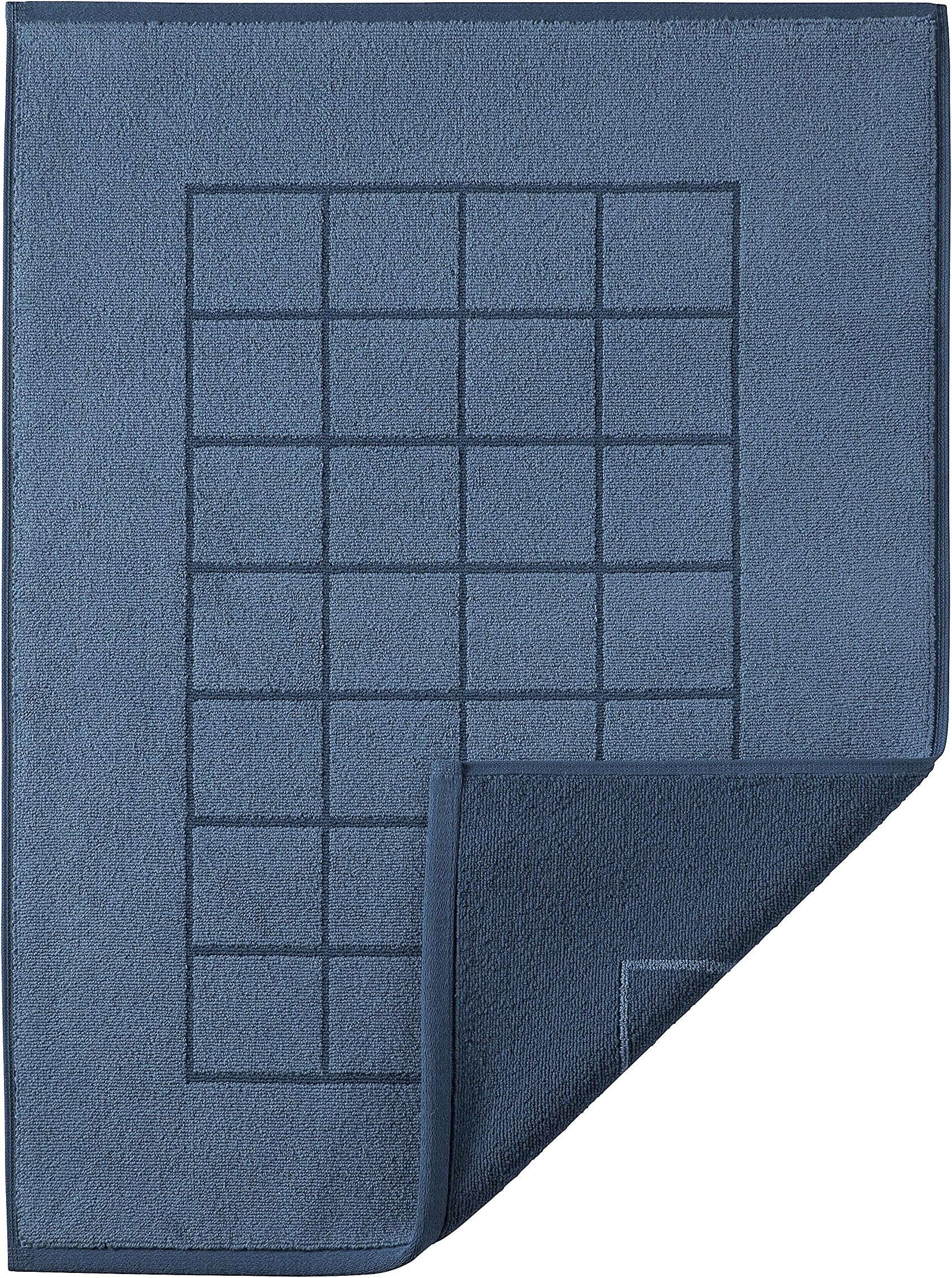 EgeriaToilet Pedestal Mat, Cotton, Horizon, 60 x 110 cm