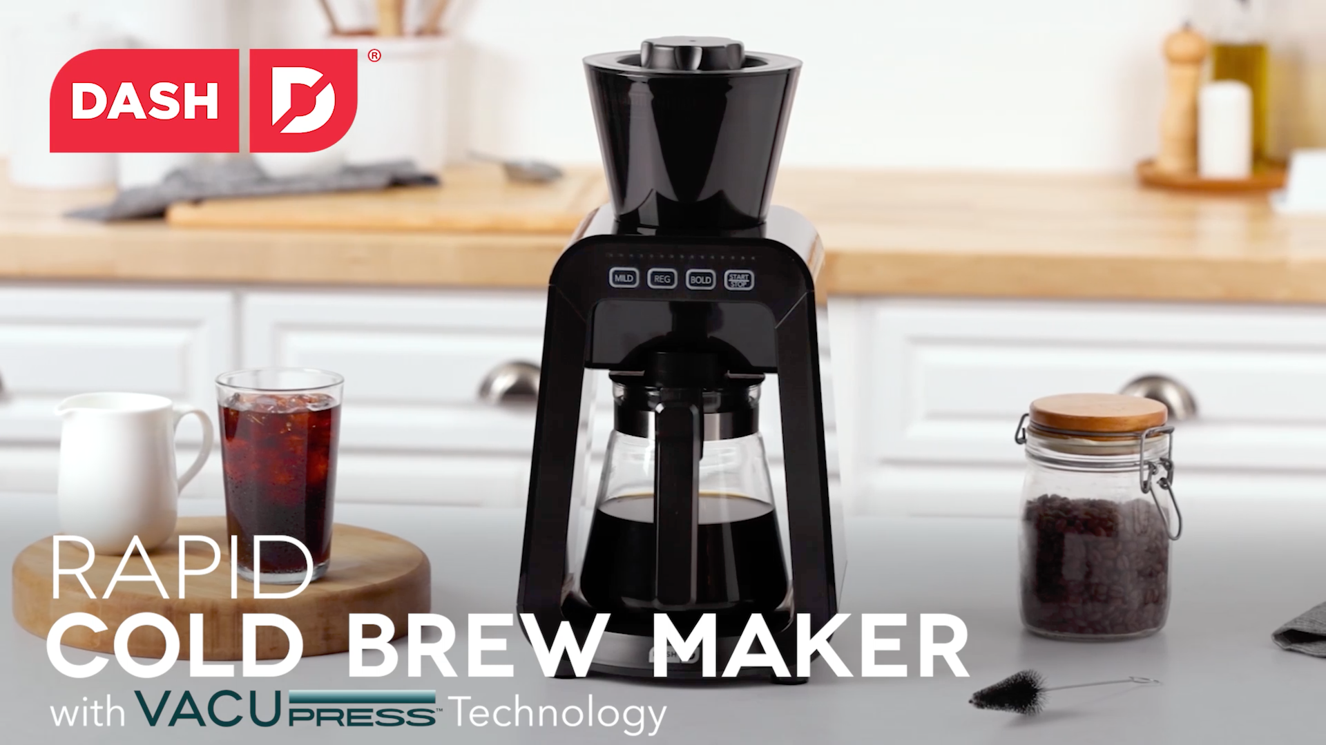 DASH コールドブリューコーヒーメーカー Rapid Cold Brew Amazon.com: DASH Rapid Cold Brew Coffee Maker, Electric Cold Brew