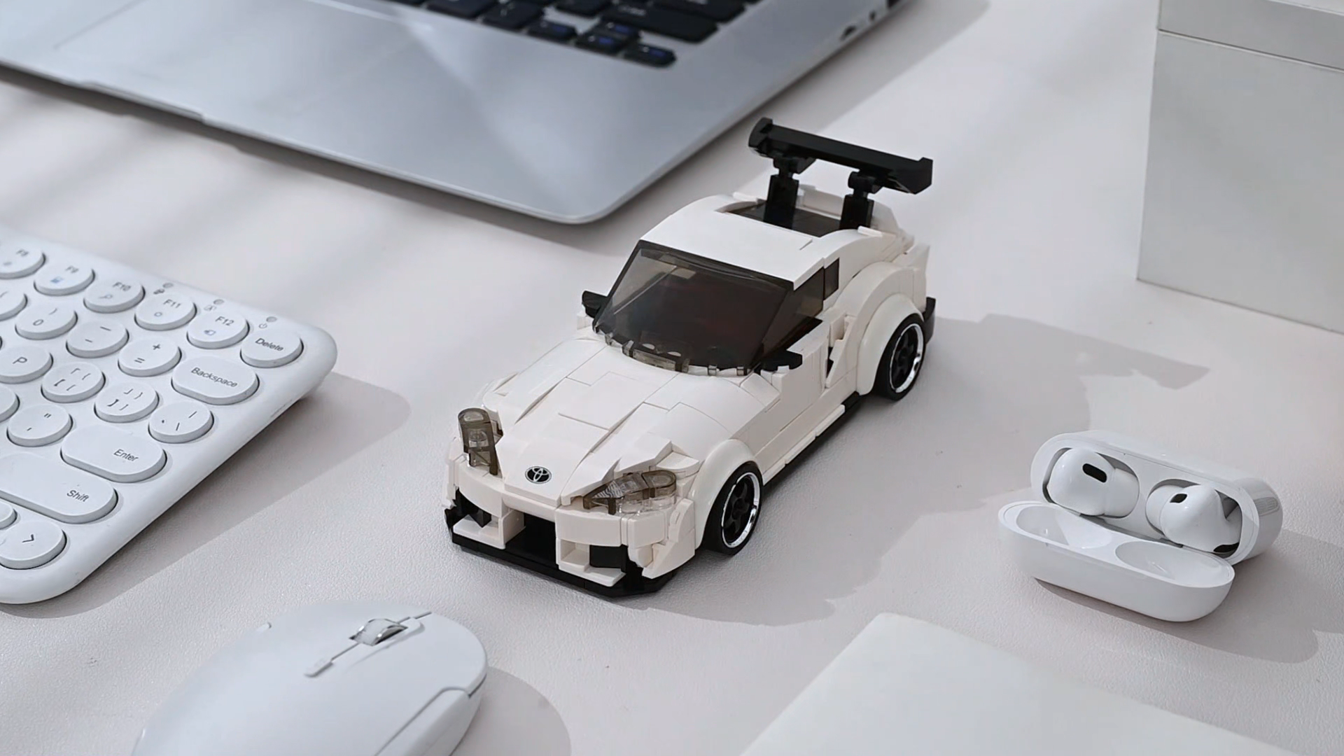 Amazon.com: dOMOb Toyota Supra Car Building Kit – 367 pcs Building