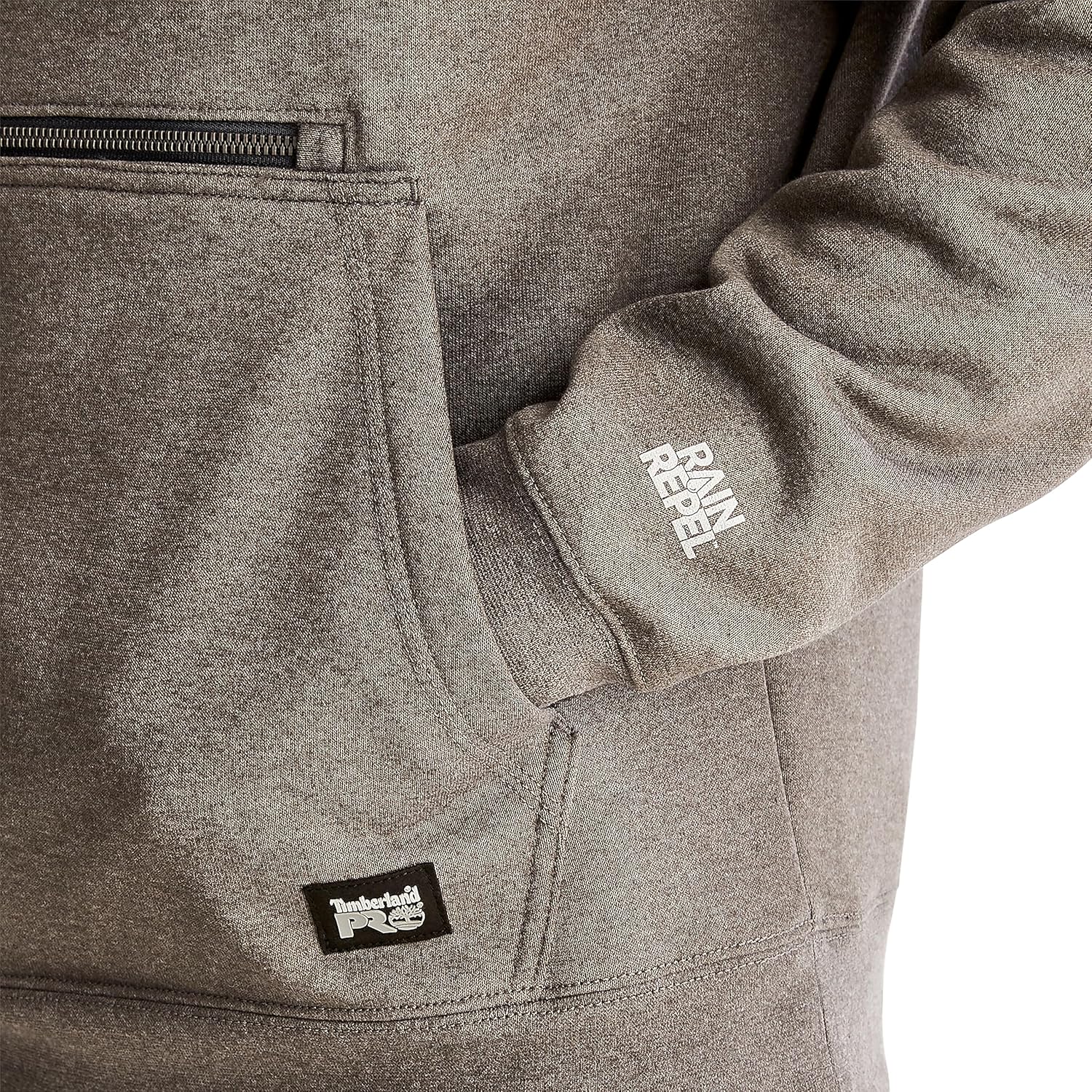 Timberland PRO Men's Hood Honcho HD Pullover, Dark Charcoal Heather, Medium - Image 7