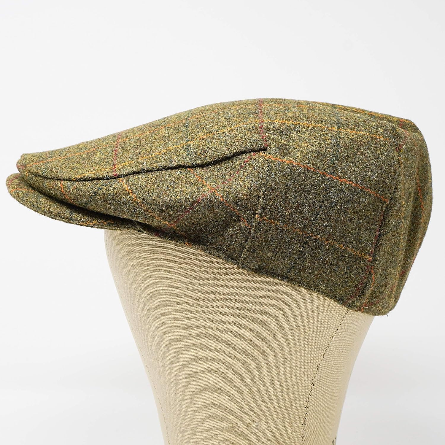 Borges & Scott Woodsman Flat Cap - Fully Waterproof – Yorkshire Tweed – 100% Wool Outer - Image 4
