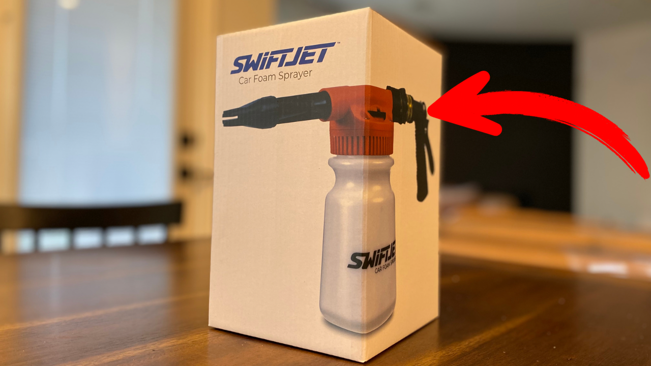 Watch Quick Unboxing of Swiftjet Car Foam Sprayer! on Amazon Live