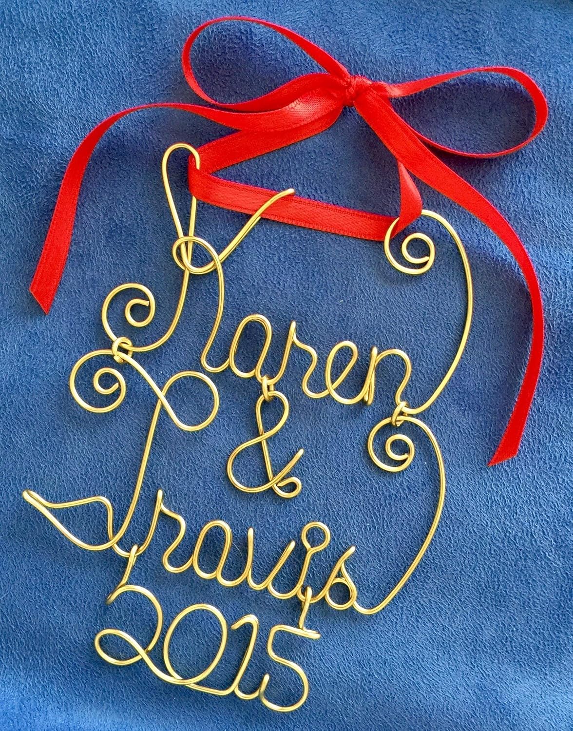 Personalized Nursery Wall Art~Children's Room Decor~Wall Letters~Any Name~Gift for Baby~Custom Made~Handcrafted Wire Name Ornament
