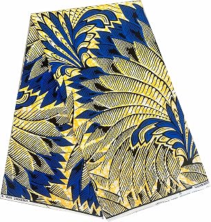 Spring Waxed African Fabric Comfortable Cotton Kent Traditional Flower Pattern Handmade Material Sewing Ladies Party Skirt Java (3)