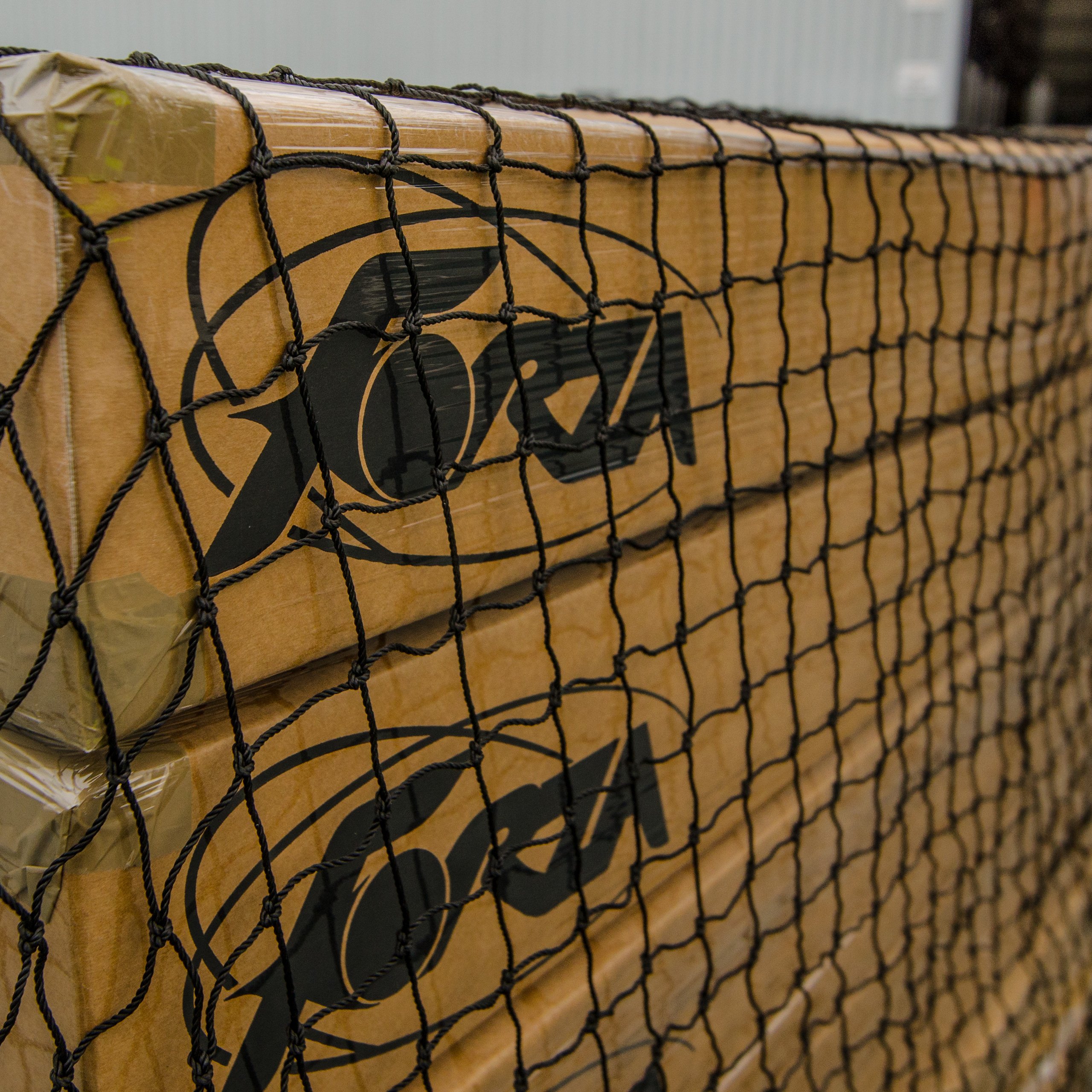 Red de carga para asegurar cargas en remolques, contenedores de obra y almacenes [Net World Sports]