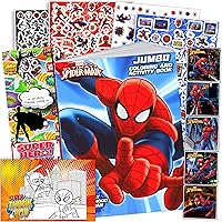 Vista 1 de Juego de calcomanías y actividades para colorear de Spiderman