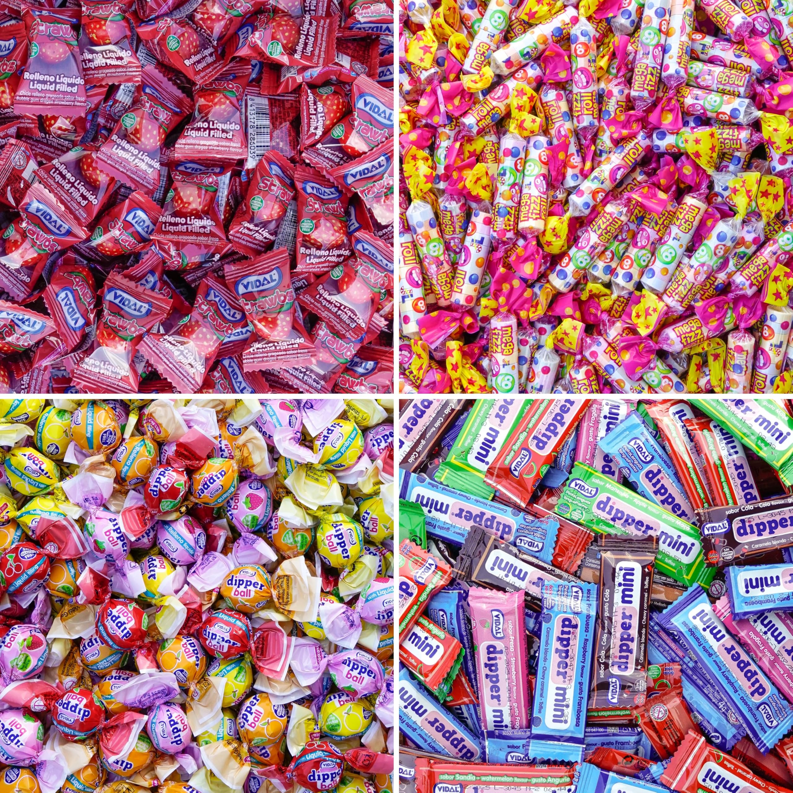 GOLOSIN MegaPack Magnum Caja de Chuches 120 Unidades 15 Variedades