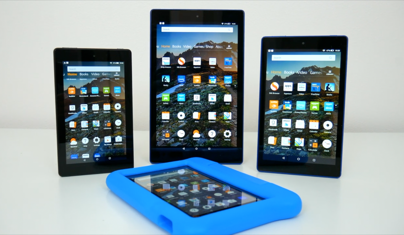 Fire 7 Vs Fire Hd 8 Vs Fire Hd 10 Tablet Comparison