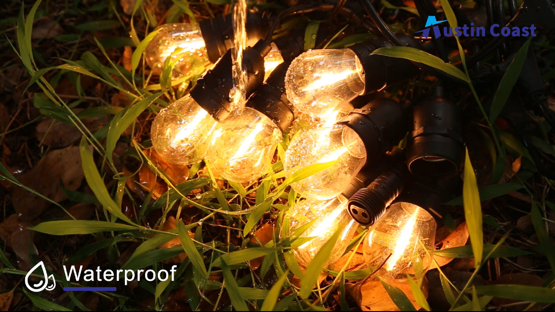 S14 Replacement LED Light Bulbs, Shatterproof & Waterproof 1W S14