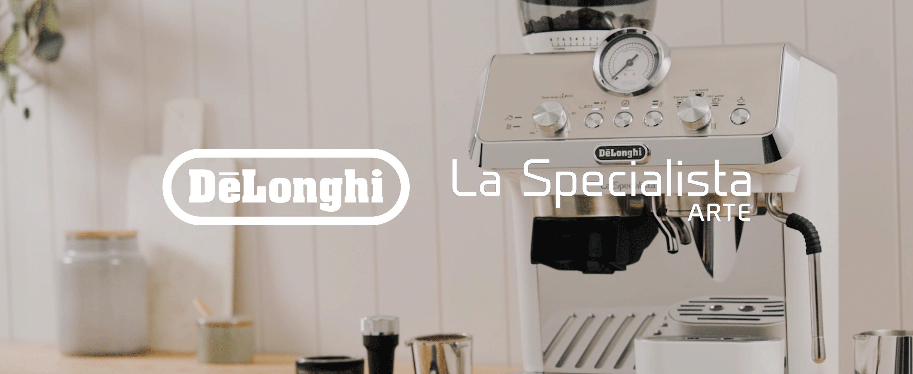 De'Longhi La Specialista Arte EC9155.W Espresso Machine with