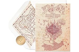 Papyrus Harry Potter's Magical Map Birthday Card