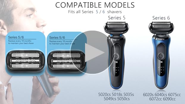 【ユミコ 】Braun Series 6 ＋Braun series 5 Amazon.com: Braun Electric Shaver for Men, Series 5 5118s