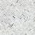 MS International AMZ-MD-00116 Calacatta Cressa Herringbone Honed Marble Tile 11.6 in. x 11.61 in. White 10 Piece