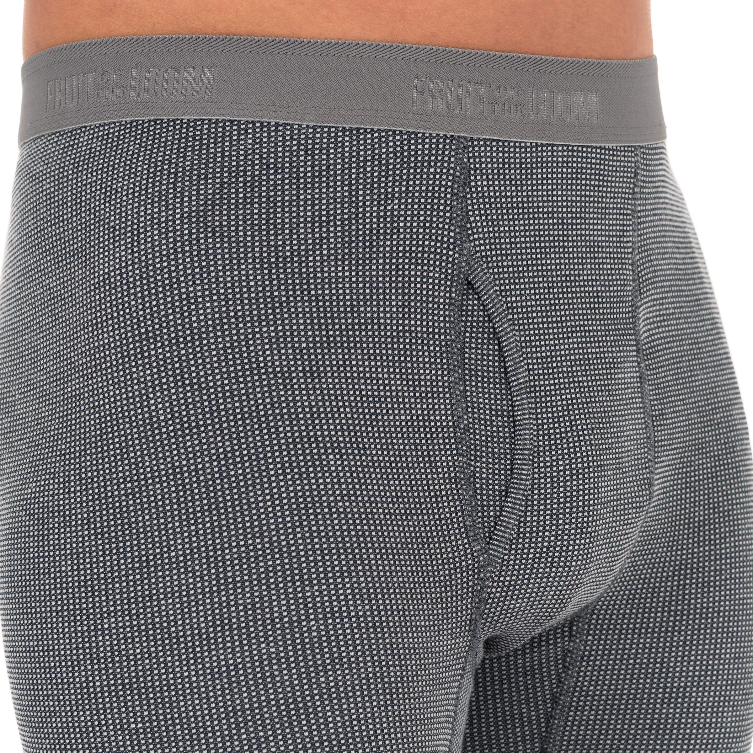Fruit of the Loom Recycled Waffle Thermal Underwear Set (Top and Bottom) Juego de Pijama Hombre (Pack de 2)