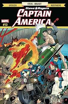 アメコミ・英語　キャプテン・アメリカ　CAPTAIN AMERICA Amazon | Captain America: Steve Rogers (2016-2017) #13