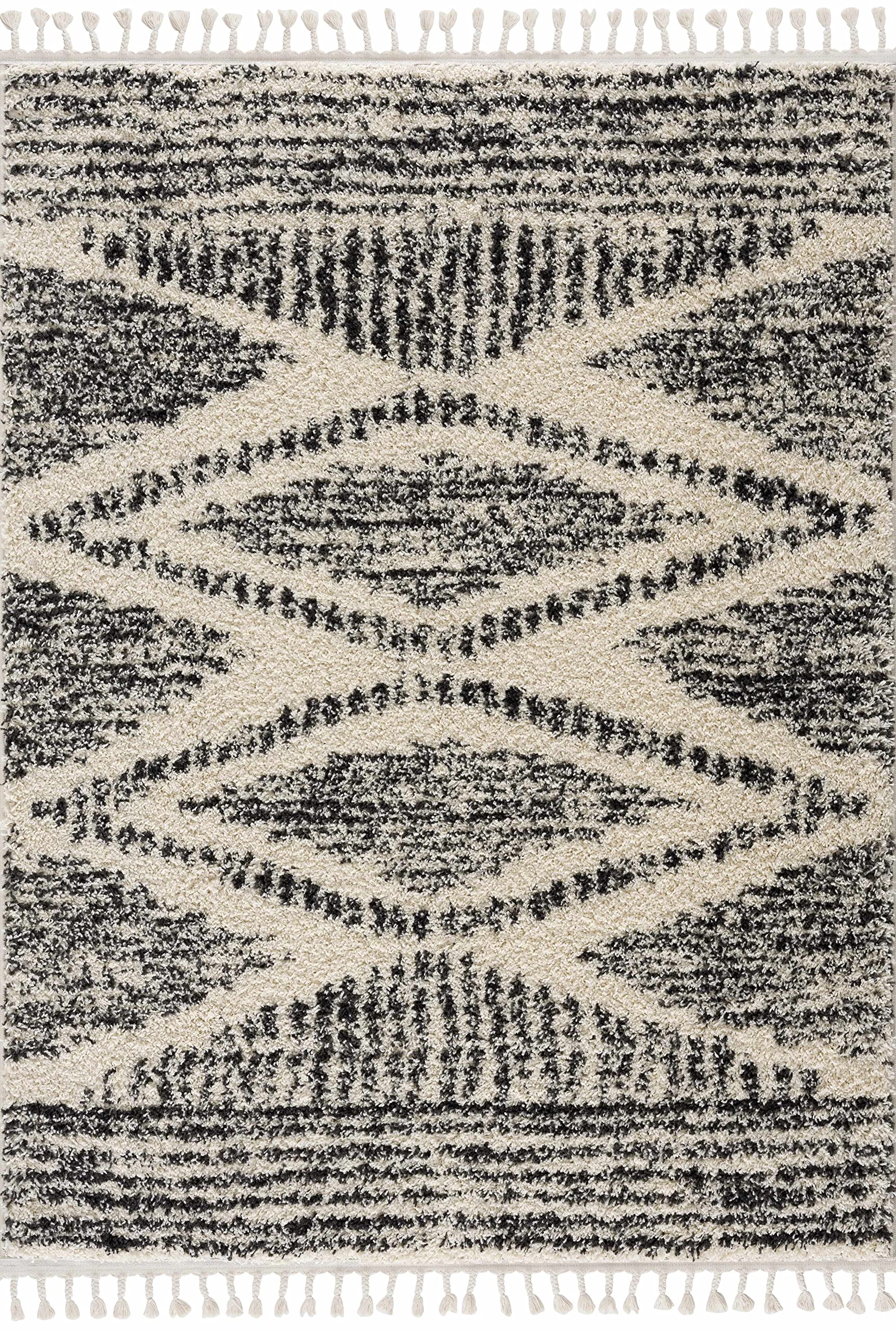 Hauteloom Fishhook Berber Shag Rug