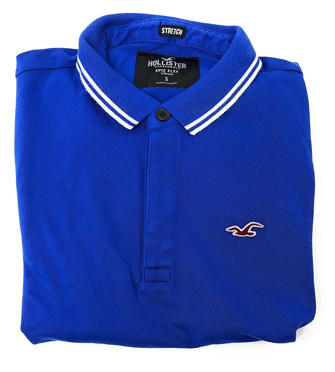 Buy Hollister. Co. Polos (Royal Blue, XLarge) at Amazon.in