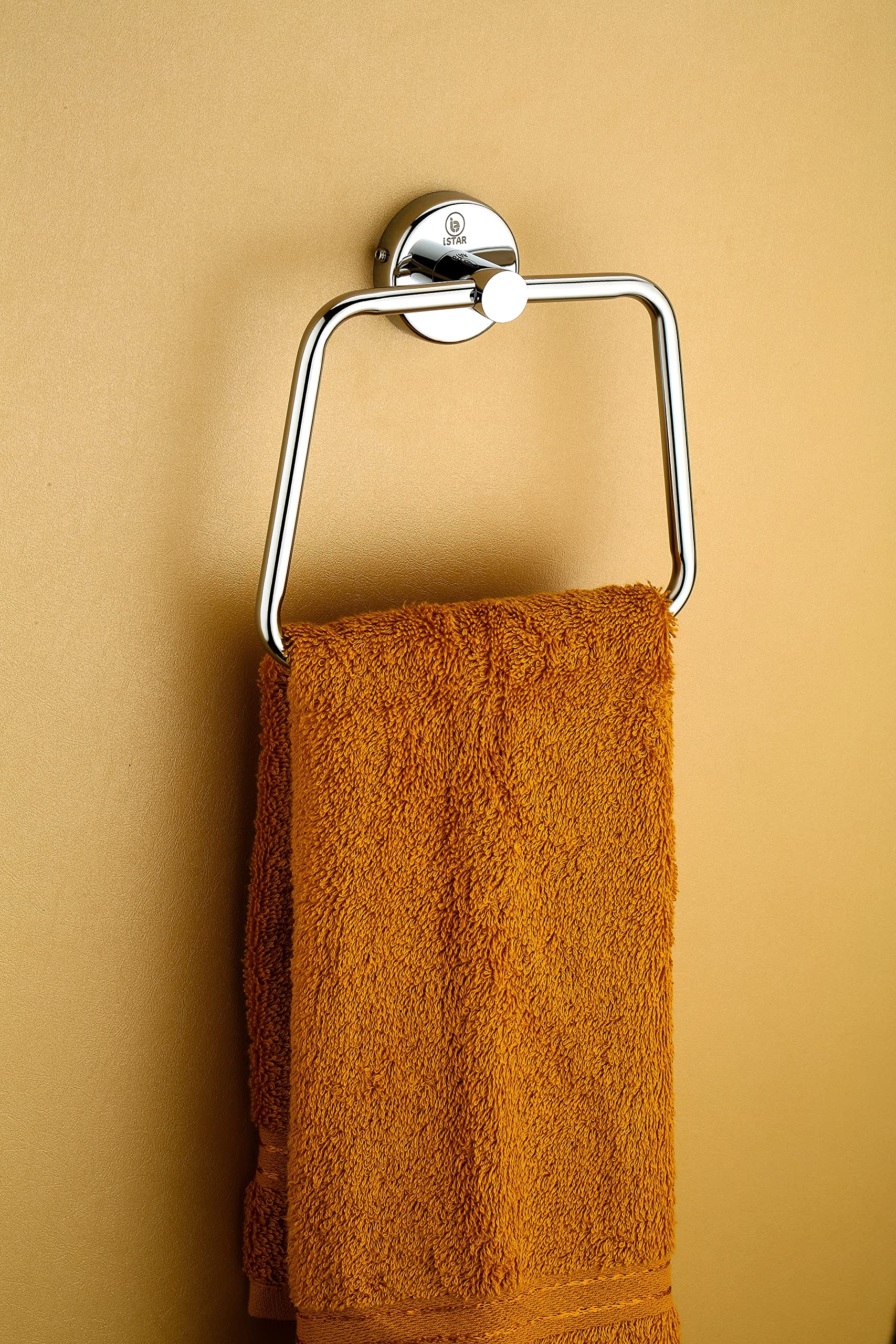 iSTAR Stainless Steel Towel Ring/Napkin Ring/Towel Stand for Bathroom Towel Holder with Chrome Finish (Pack of 1) (B084KNSDMY) Amazon Price History, Amazon Price Tracker