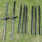 Hammock Universe® 3-Beam Hammock Stand by Hammock Universe - 15ft Heavy Duty Powder Coated Steel Frame for Hanging Hammocks