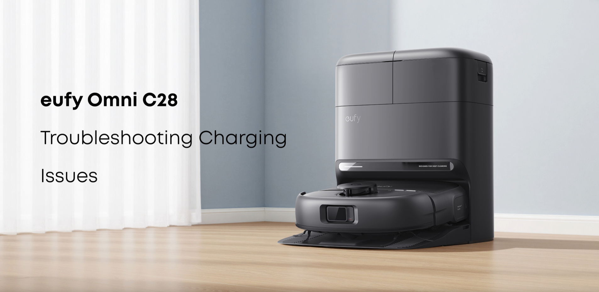 eufy C28 Omni, Robot Vacuum Cleaner with Mop,HydroJet Self Clean