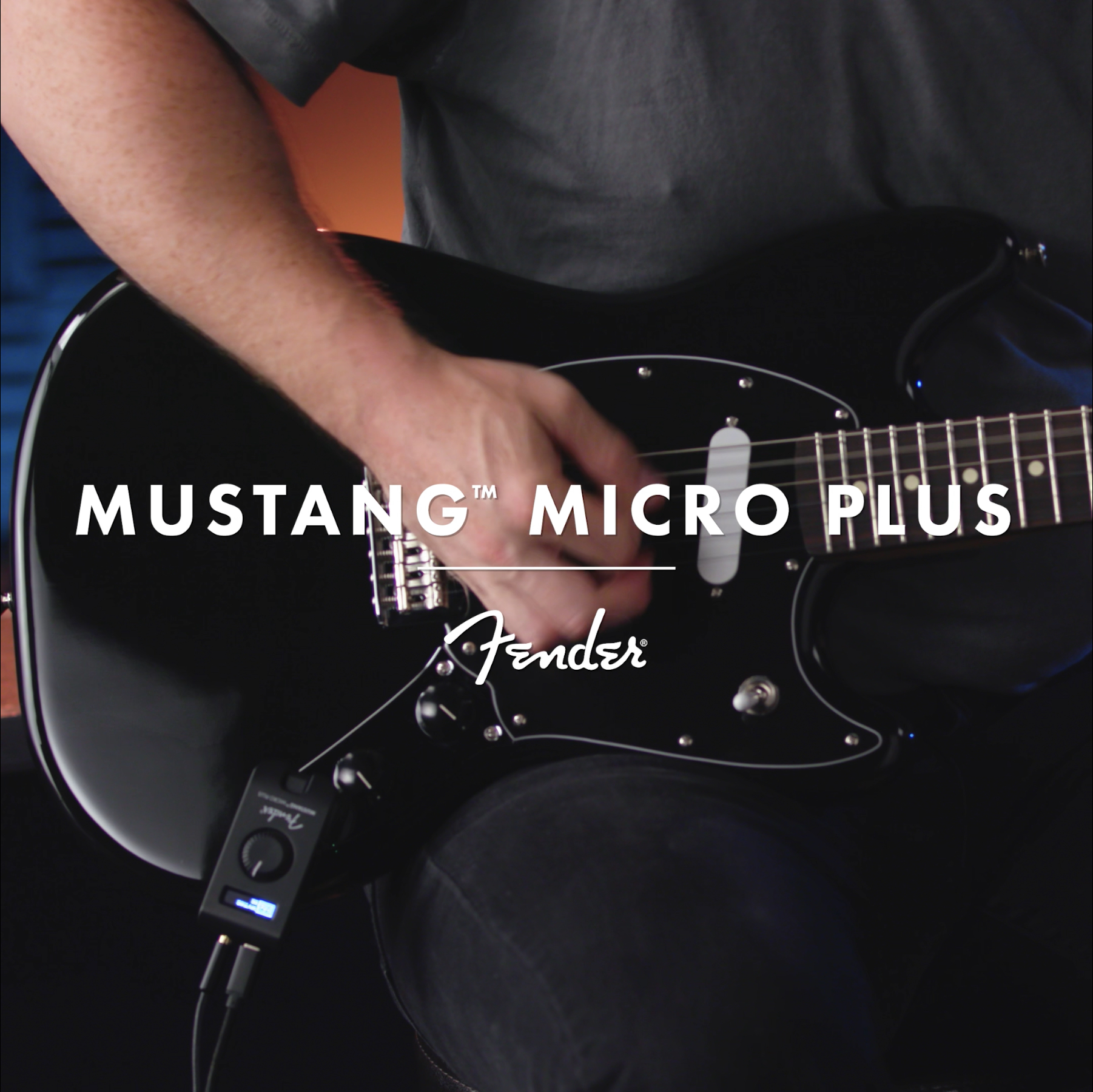 Fender Mustang Micro Plus Guitar Amp, Ultimate Personal Headphone
