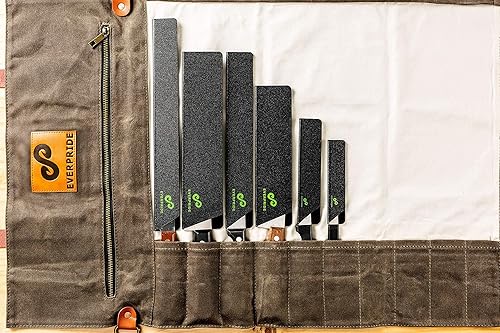 Miniatura 5 de EVERPRIDE Juego de funda para cuchillos de chef (juego de 6 piezas) protectores universales para cuchillos de chef y cuchillos de cocina, duradero,