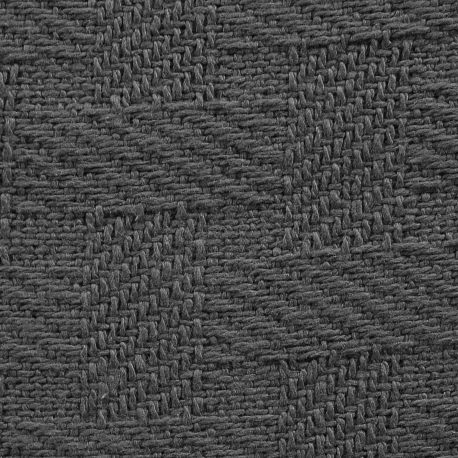 GLAMBURG 100% Cotton Bed Blanket, Breathable Thermal Blankets King Size - Perfect for Layering Any Bed for All Season - Charcoal Grey - Image 3