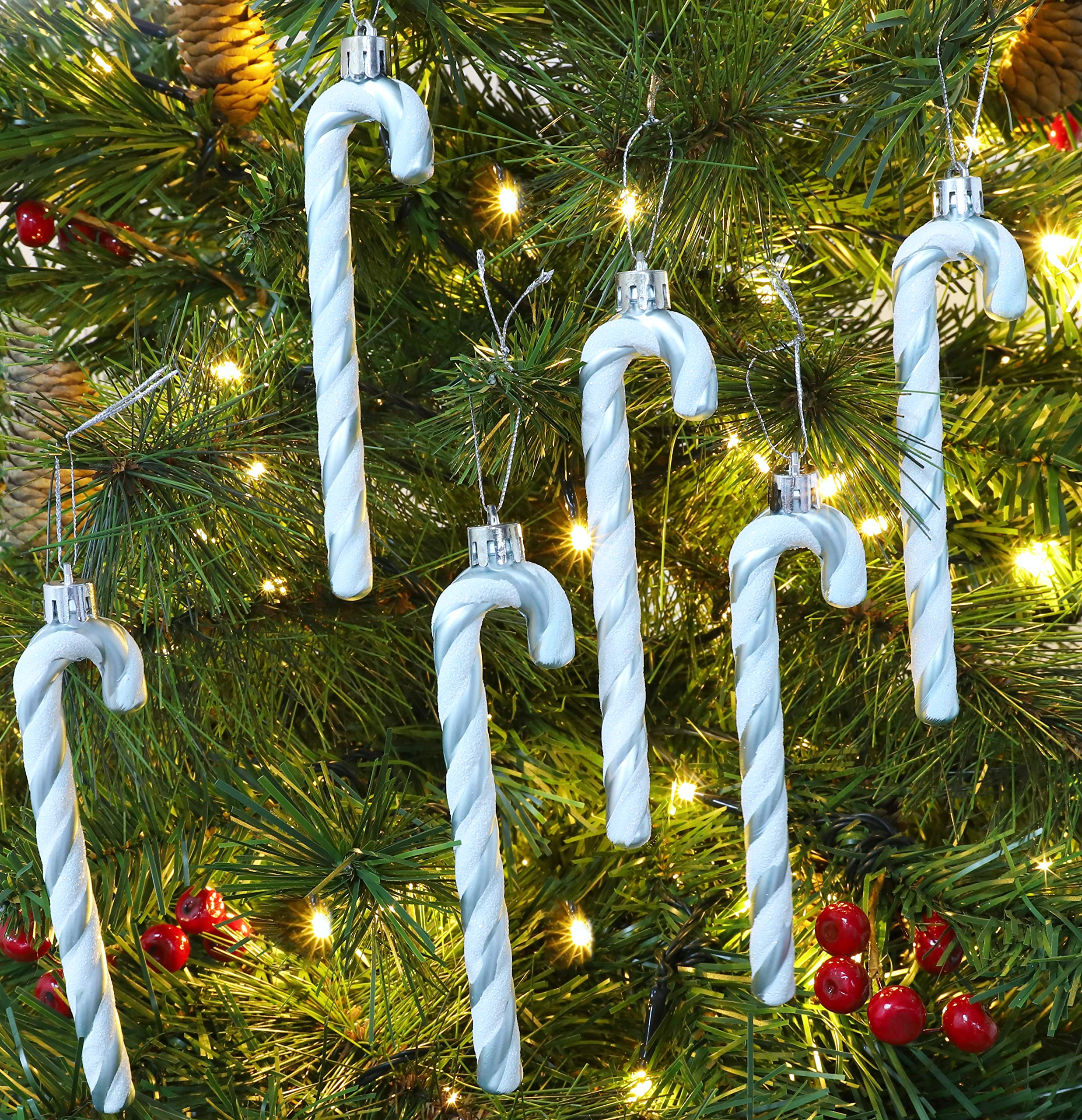 Amazon.co.jp: Christmas Concepts 6-13cm グリッター キャンディ