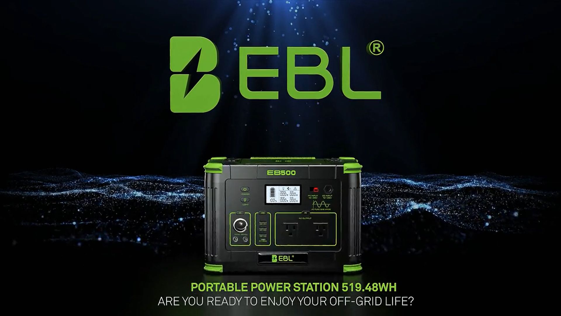 Amazon.com: EBL 500W Portable Power Station with 100W Portable