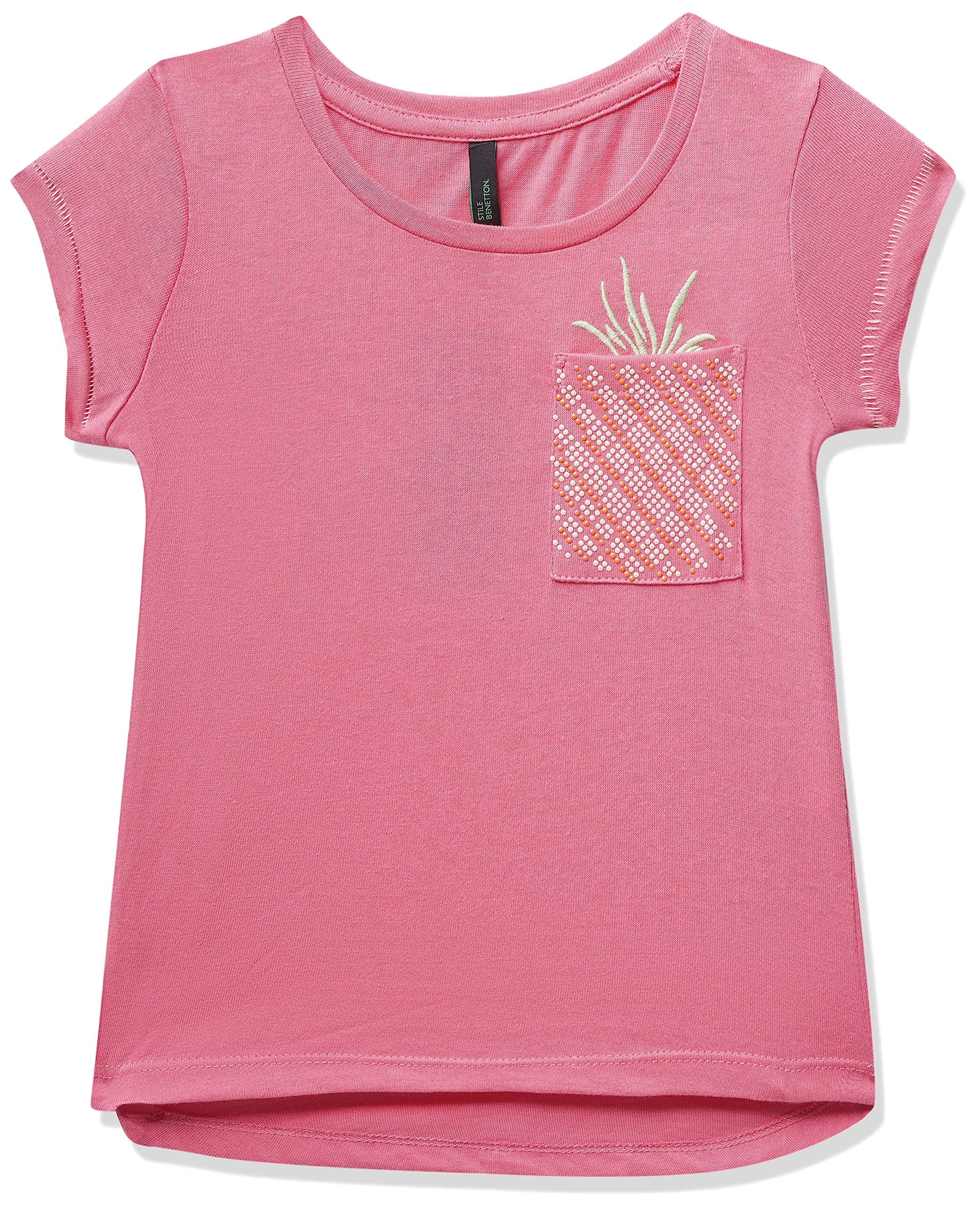 United Colors of Benetton Girl's Classic Fit T-Shirt