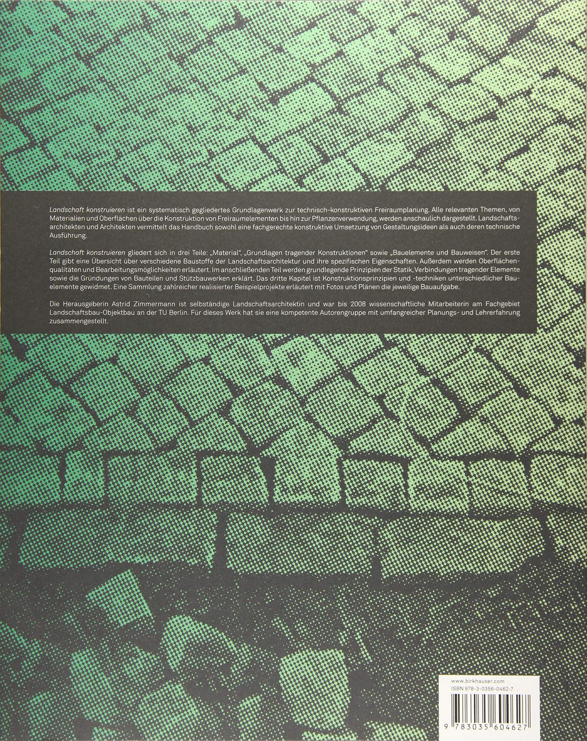 Landschaft konstruieren: Materialien, Techniken, Bauelemente