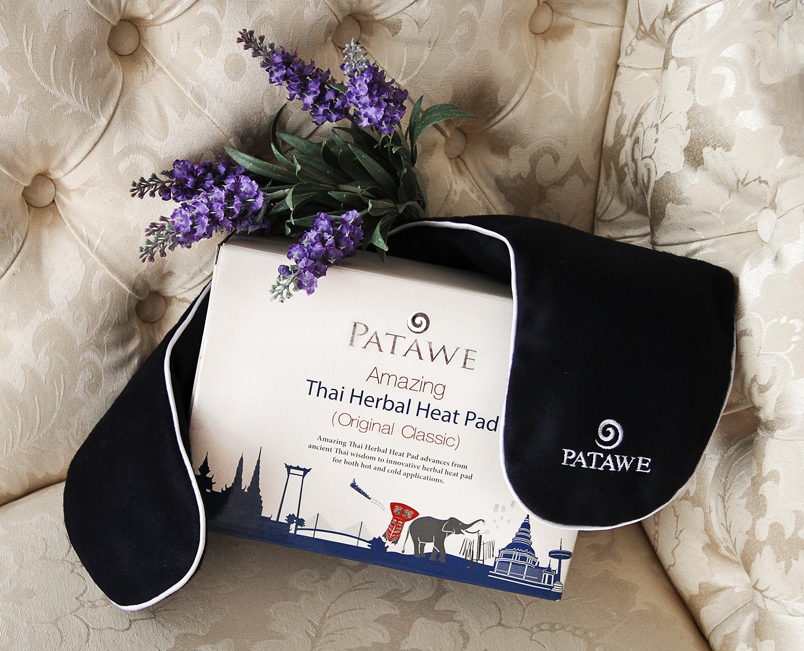 Luxury Thai Herbal Heat Pad Hot & Cold Compress Relaxation Pain Relief Neck Back Shoulder 1000g