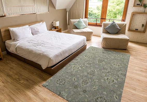Kaleen Amaranta Collection Area Rug, 8' x 10', Graphite