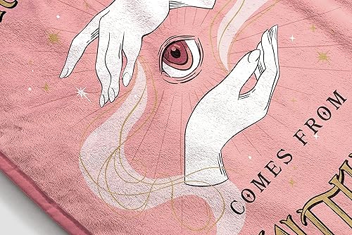 Miniatura 3 de Netflix The School for Good and Evil - Manta True Beauty, mide 46 x 60 pulgadas, ropa de cama para niños, forro polar súper suave resistente a la